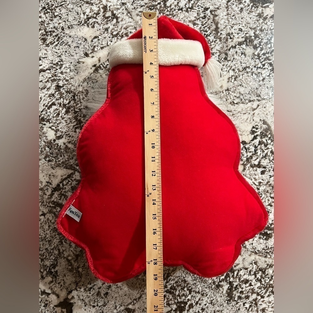 3/$25 KenTex Santa Soft Pillow - Picture 7 of 9